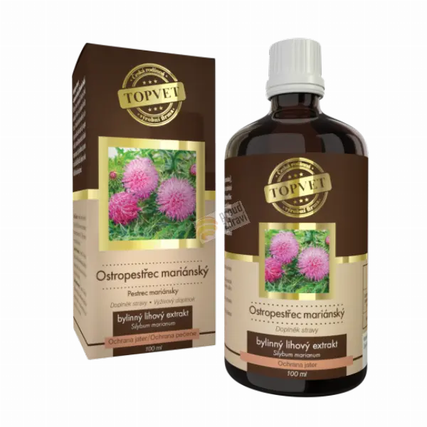 Ostropestřec mariánský tinktura 100 ml