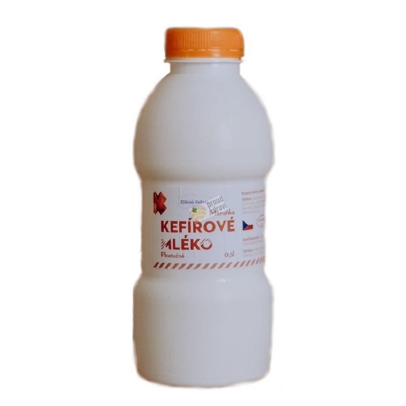 Kefírové mléko kravské meruňkové 0,5 l - pouze rozvoz vybraná města nebo osobní odběr