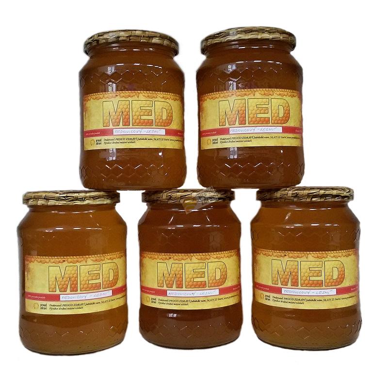 Včelí MED medovicový - lesní 950 g