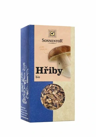 Hřiby řezané koření BIO 25 g