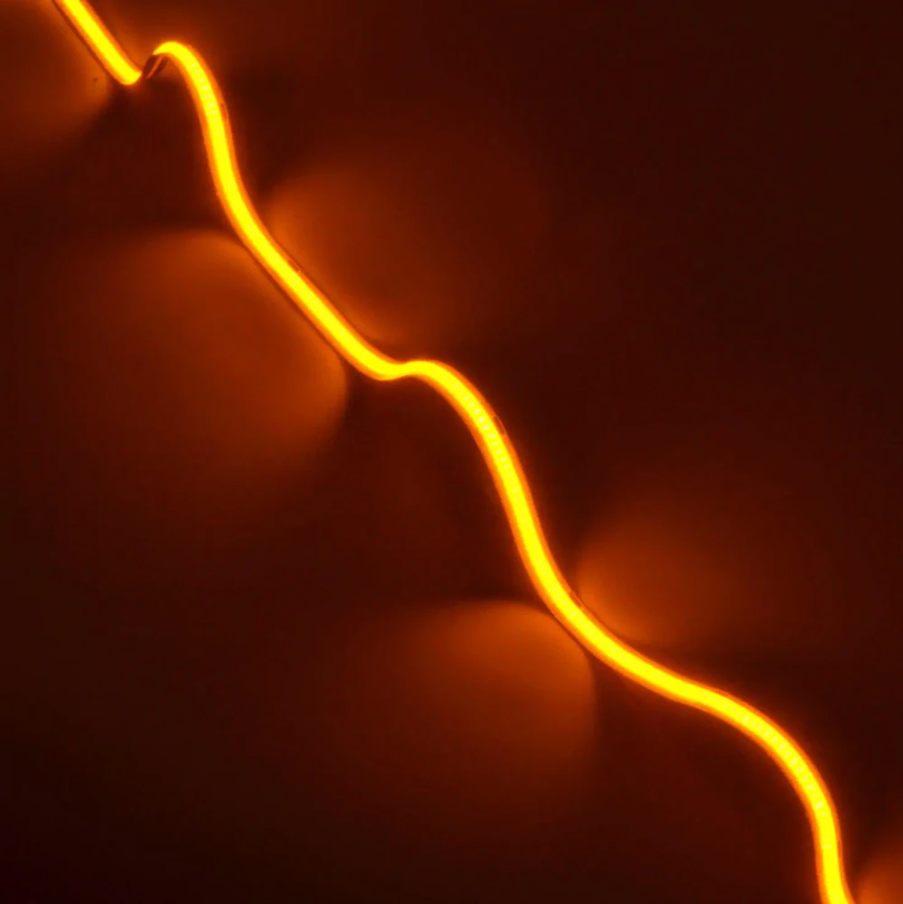 Večerní COB LED pásek ORANŽOVKA bez modrého světla 11 W/m 1600K