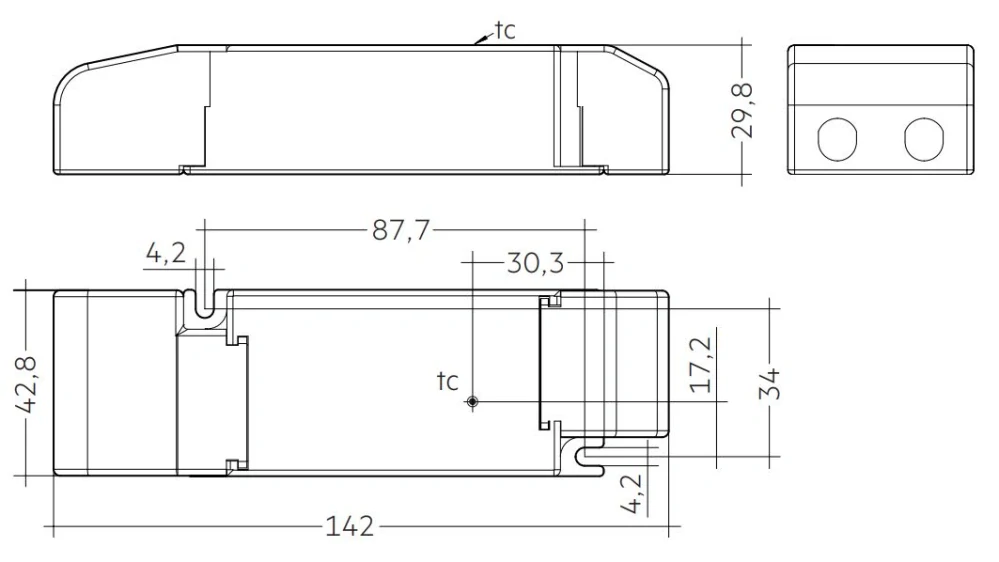 Napájecí zdroj LCA 35W 24V SC SNC2