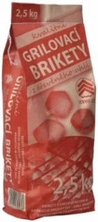 Grilovací brikety Servis Les 2,5 kg