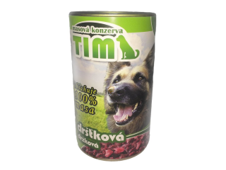 TIM dog držková konzerva 1200 g