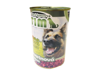 TIM dog zvěřinová konzerva 1200 g