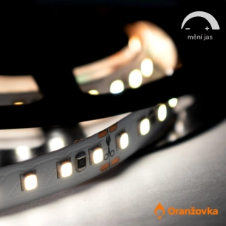 Denní LED pásek ORANŽOVKA 28,8 W/m 4000K CRI99