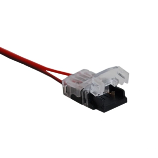 Dvoupólový konektor (LED pásek->kabeláž) pro pásky 10 mm