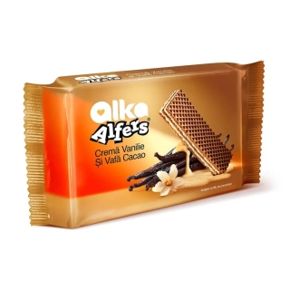 Alka Alfers oplatky s vanilkovým krémem 170 g Rumunsko