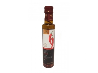 Dressing s extra panenským olivovým olejem a chilli 250 ml sklo Řecko