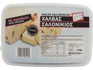 Chalva s mandlemi 250 g hranatá krabička Řecko