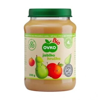 Dětská výživa hrušková s jablky BIO 190 g