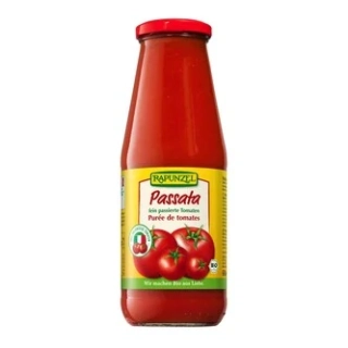 Drcená rajčata s bazalkou BIO 680 g