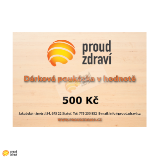 Dárkový poukaz - vyberte si hodnotu