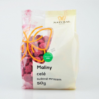 Maliny celé sušené mrazem (lyofilizované) 50 g