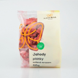 Jahody plátky sušené mrazem (lyofilizované) 50 g