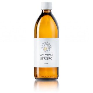 Koloidní stříbro 40 ppm 500 ml