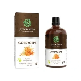 GREEN IDEA Cordyceps tinktura - kapky 100 ml