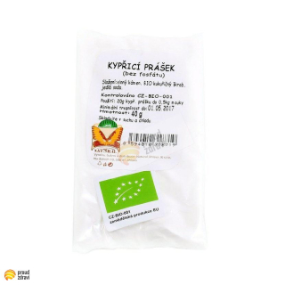 Kypřící prášek bez fosfátu BIO 40 g