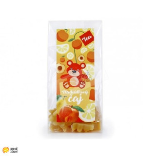 Čajoví medvídci s příchutí broskve a citronu 10 Ks / 50 g