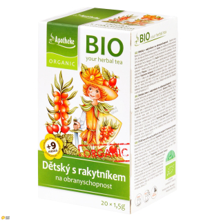 Čaj Dětský s rakytníkem 30 g BIO