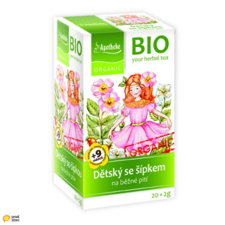 Čaj Dětský ovocný se šípkem 40 g BIO