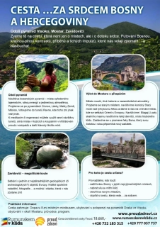 Cesta Bosna a Hercegovina...za srdcem Údolí pyramid, Mostar 14. 6. - 22. 6. 2026
